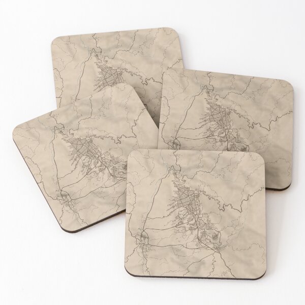 Item preview, Bucaramanga Sepia Map designed and sold by CPTVDesign.