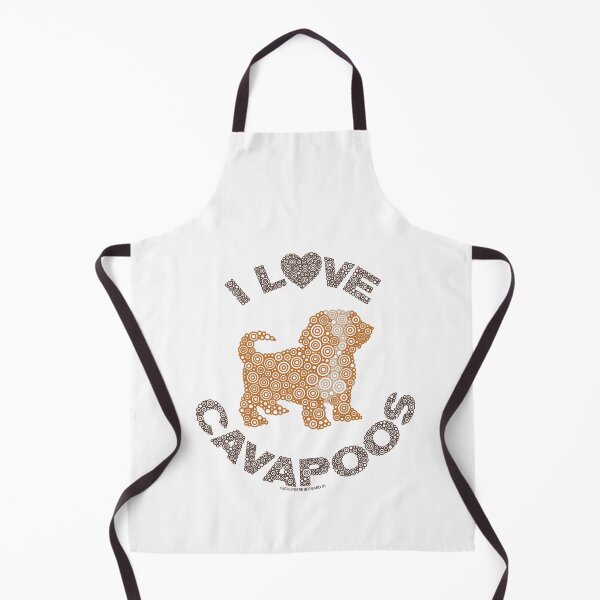 Item preview, I LOVE CAVAPOOS Circle Design designed and sold by Pierre Bernard Jr.