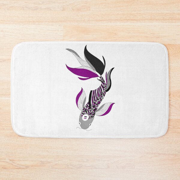 Item preview, Asexual Pride Koi Fish designed and sold by Lexi Edwards.