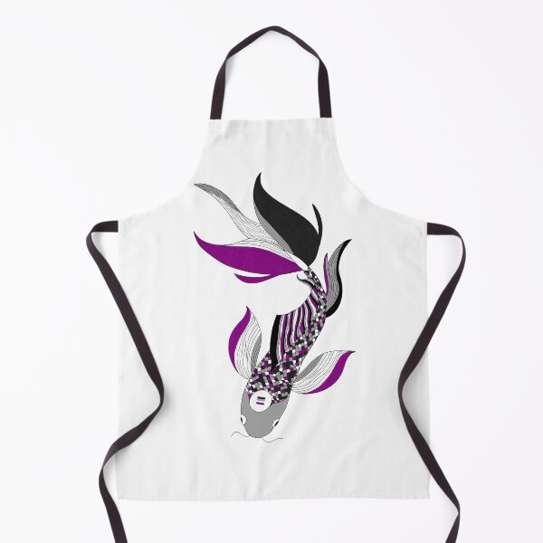 Item preview, Asexual Pride Koi Fish designed and sold by Lexi Edwards.