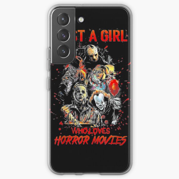 Just A Girl Who Loves Horror Movies Samsung Galaxy Soft Case