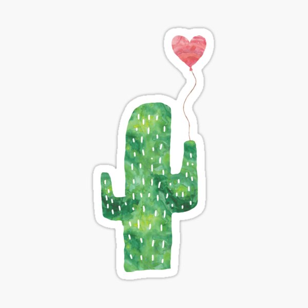Lonely Cactus Sticker