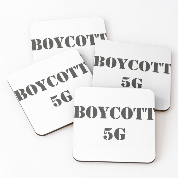 Aperçu de l'œuvre BOYCOTT 5G créée et vendue par BetterDial.