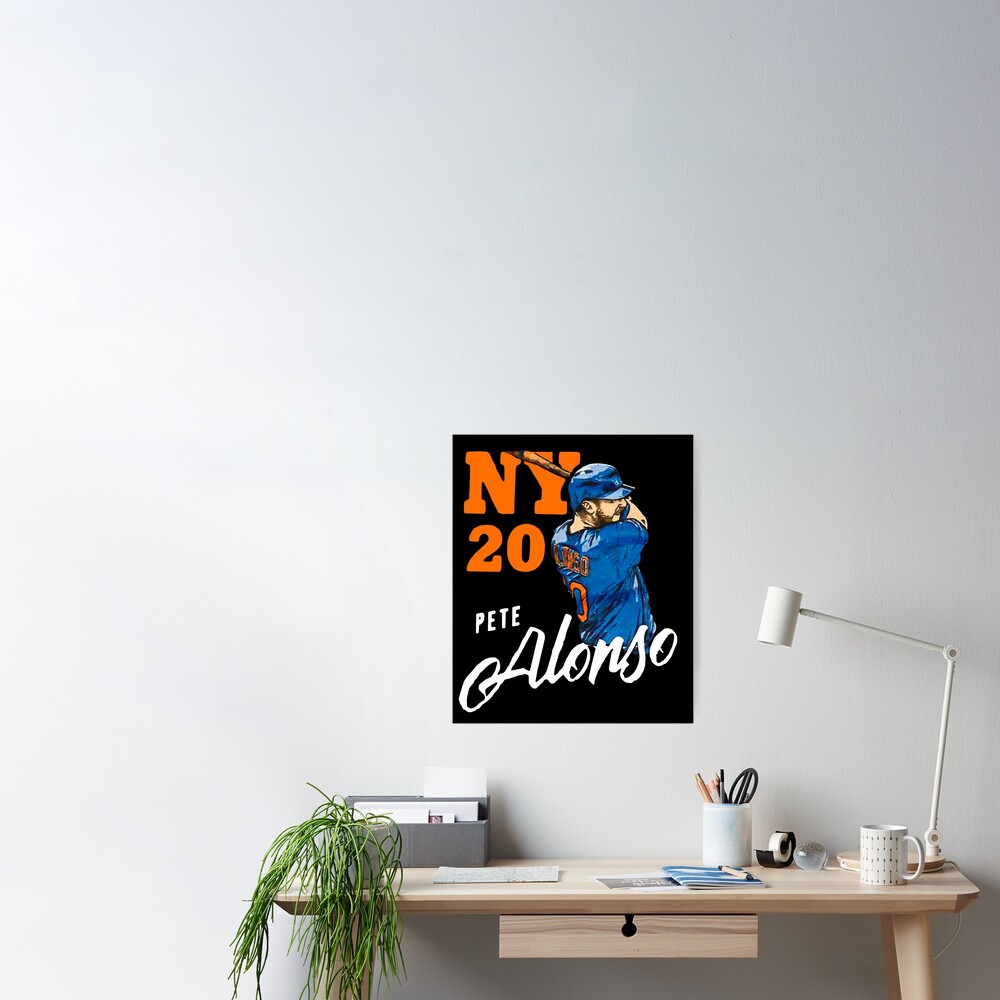 Pete Alonso #20 Strikes Again Poster for Sale by vexeland