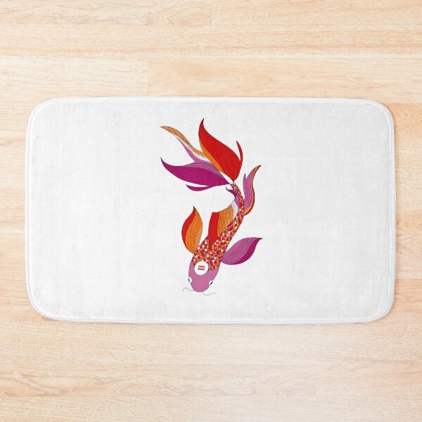 Item preview, Lesbian Pride Koi Fish designed and sold by Lexi Edwards.