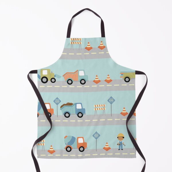 Item preview, Construction Trucks and Cones designed and sold by OliviaAndAva.