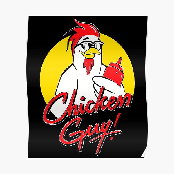 "Fieri Chicken Guy! slated for downtown " Poster by maruswar223 | Redbubble
