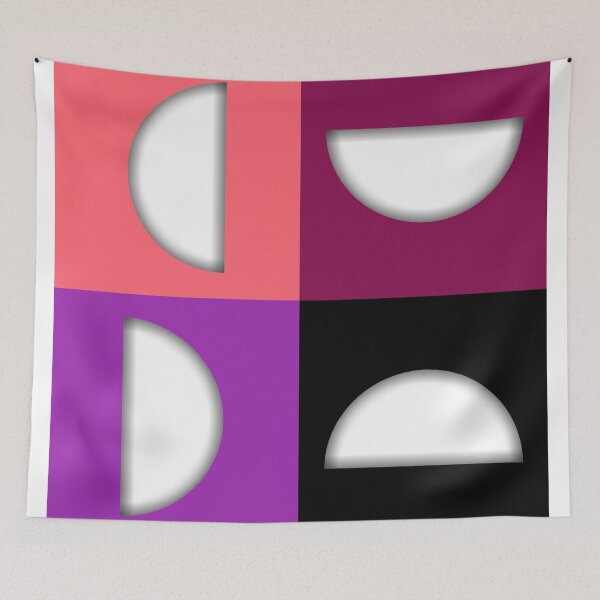 Item preview, Semicircles-colors-pattern designed and sold by Amit Mane.