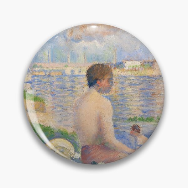 Item preview, Painting Art, George Seurat Paintings Artist, Bathers at Asnières designed and sold by SasyJamArt.