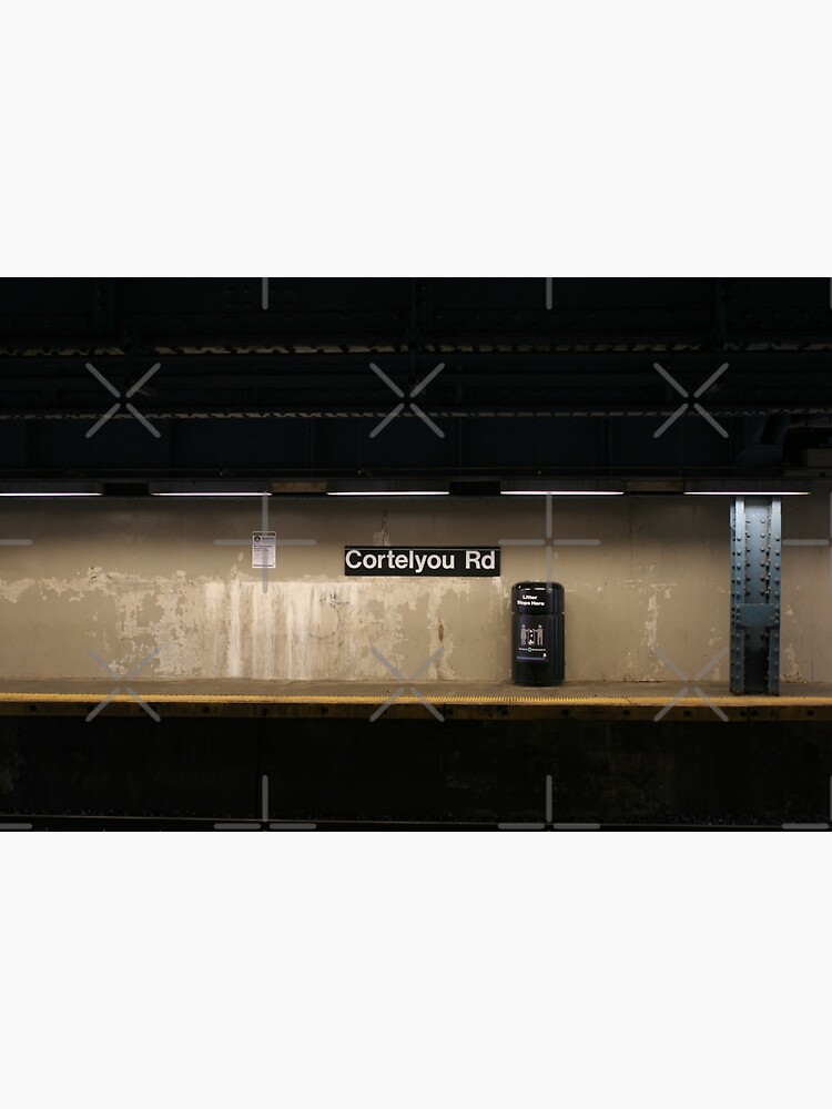 Thumbnail 3 of 3, Sticker, Empty Subway designed and sold by ColeRW.