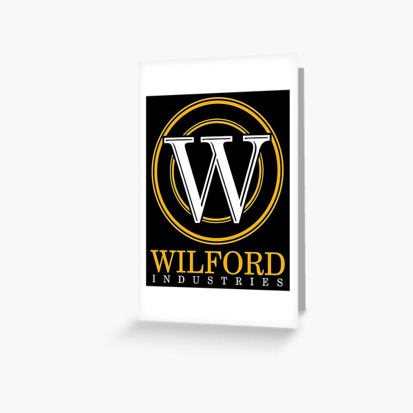 "WILFORD INDUSTRIES" Greeting Card for Sale by checkycherzy Redbubble