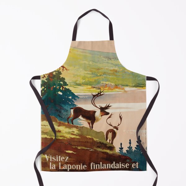 Item preview, Rovaniemi retro poster designed and sold by CorasPosters.