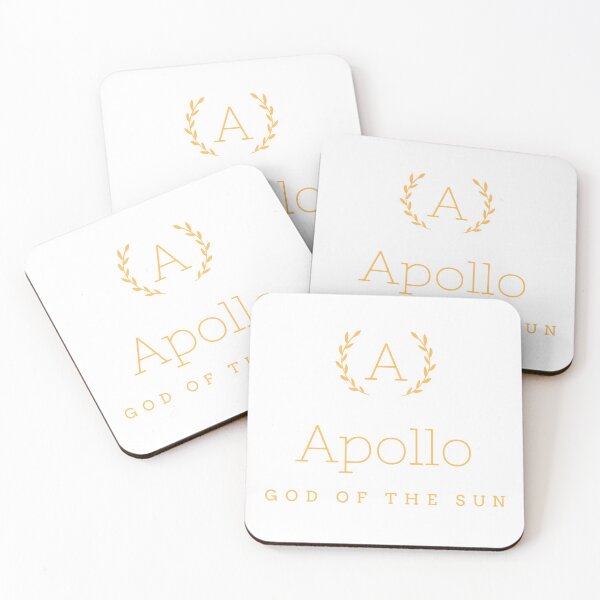 Apollo god of the sun Coasters (Set of 4)