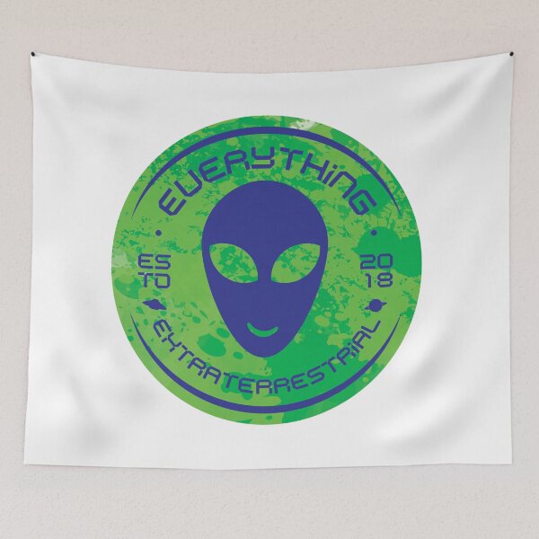 Item preview, Todo Extraterrestrial Blue ESTD 2018 designed and sold by AlienMerch.