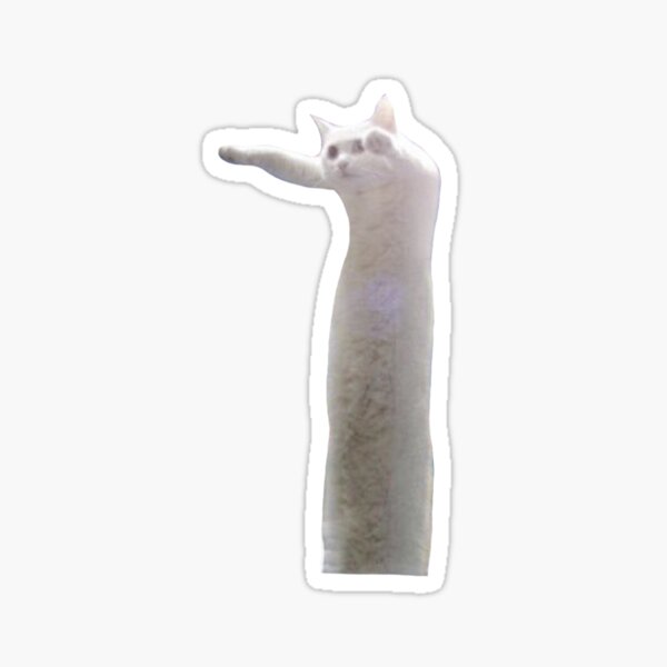 long cat Sticker