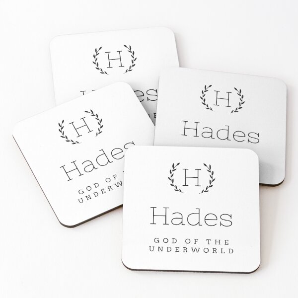 Hades god of the dead Coasters (Set of 4)