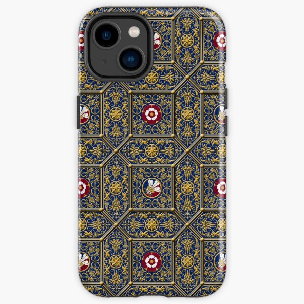 Hampton Court Renaissance Heraldic Tudor Rose iPhone Tough Case
