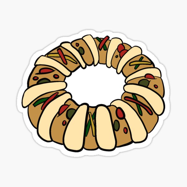 Rosca De Reyes Stickers for Sale | Redbubble