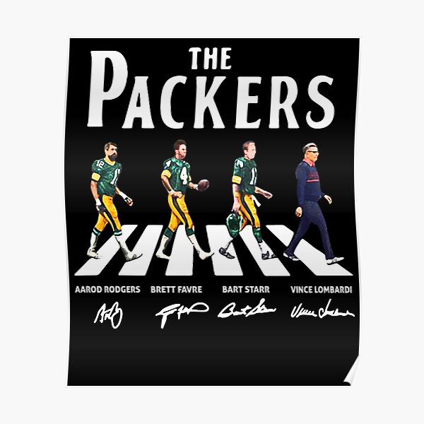 The Packers Abbey Road Signature Trend ' Poster for Sale by