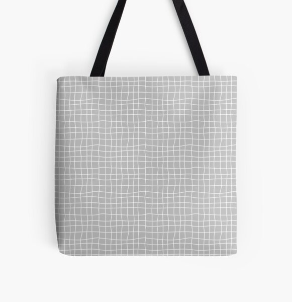 Carreaux - Grey - Bis All Over Print Tote Bag