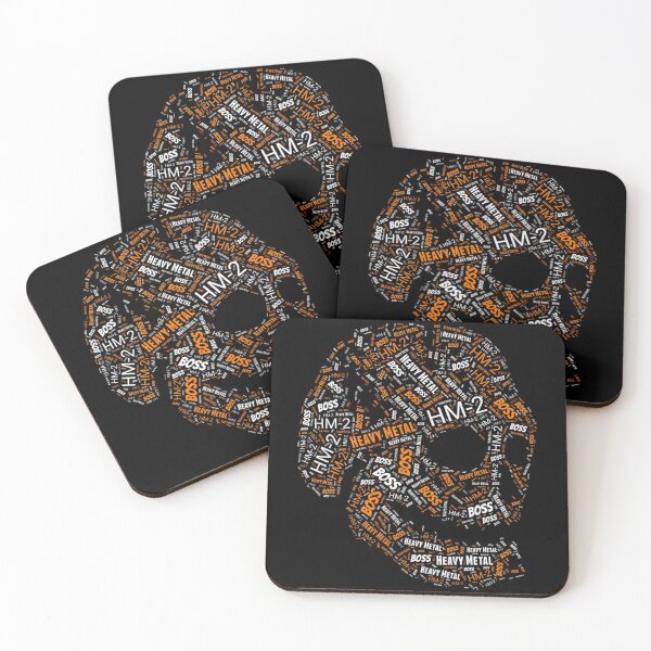 Item preview, Boss HM-2. Classic Distortion Pedal. Skull Word Cloud. designed and sold by shirtdan.