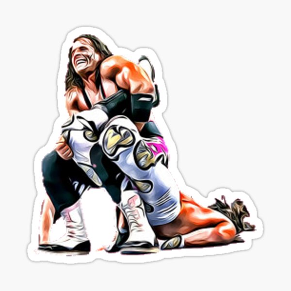 Bret The Hitman Hart: tireur d'élite Sticker