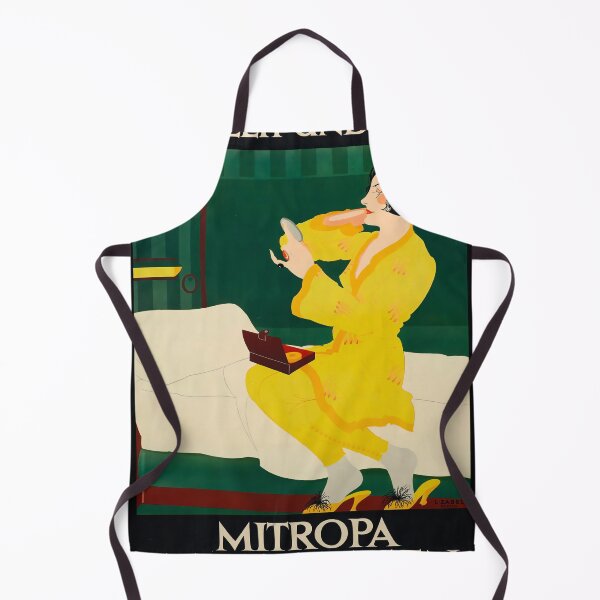 Item preview, Mitropa Schlafwagen retro poster designed and sold by CorasPosters.