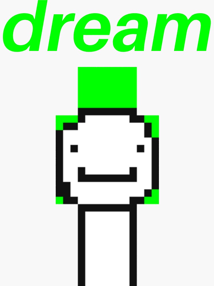dream logo minecraft
