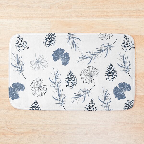 Item preview, Blue Ginkos & Pines designed and sold by mischellero.