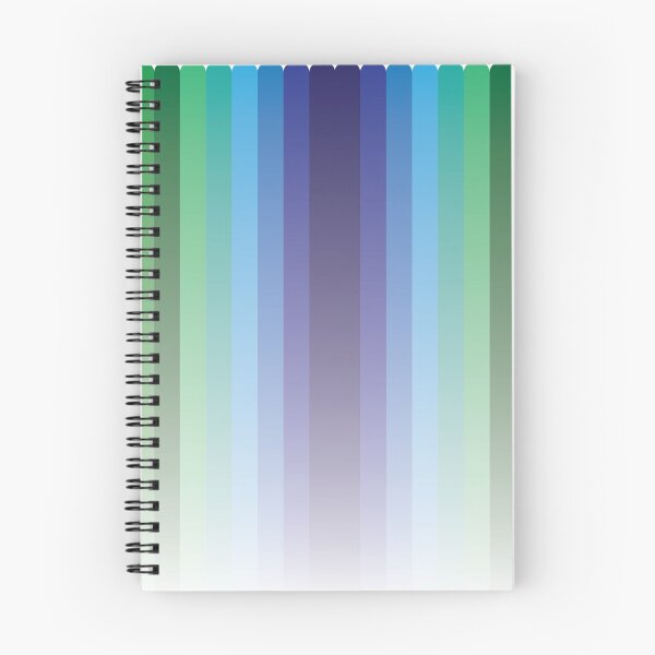 Item preview, Variegated Green Blue Lines designed and sold by CM-PD.