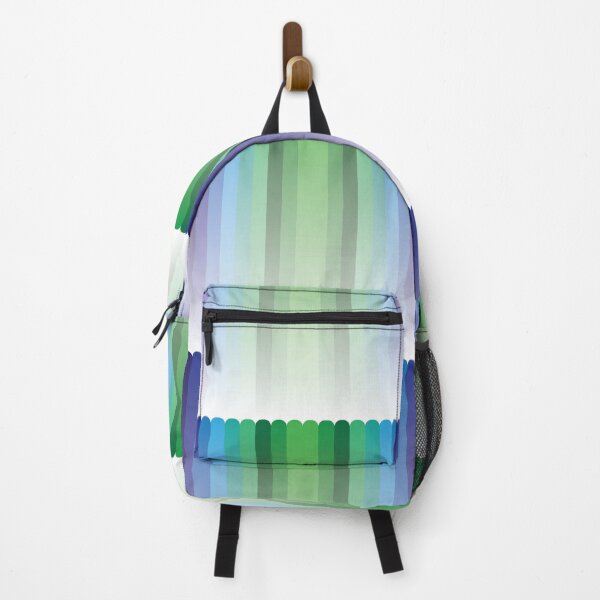 Item preview, Variegated Green Blue Lines designed and sold by CM-PD.