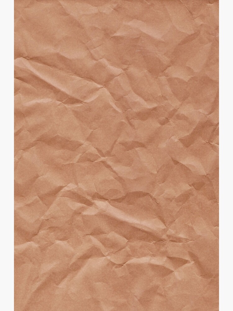 "Wrinkled Brown Paper Art" Poster by DrakeDuck Redbubble