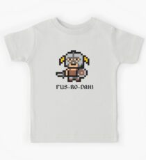 8 Bit Dovahkiin Kids Tee