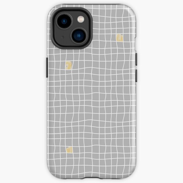 Carreaux - Grey/Yellow - Bis iPhone Tough Case