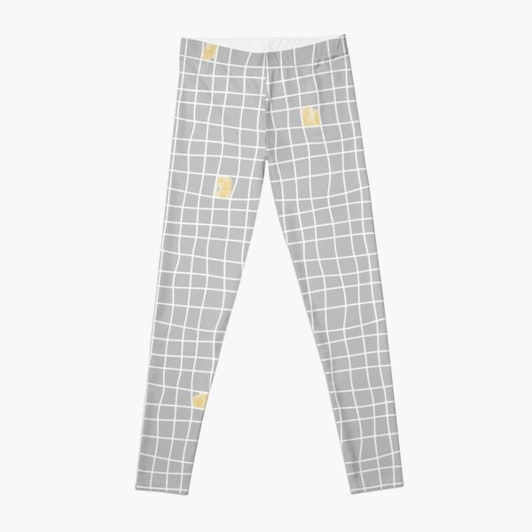 Carreaux - Grey/Yellow - Bis Leggings