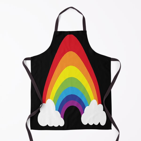 Item preview, Ca Va Bien Aller Sticker & Mask (HD) (Cloud & Curvy Rainbow) designed and sold by Brazz Official.
