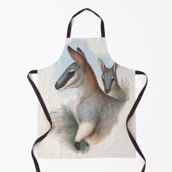 Item preview, Toolache Wallaby (once identified as Halmaturus greyi) by Henry C. Richter designed and sold by TheCurators.