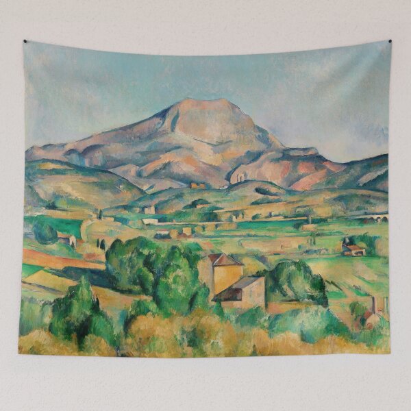 Item preview, Painting Art, Paul Cèzanne Paintings Artwork, Mont Sainte-Victoire designed and sold by SasyJamArt.