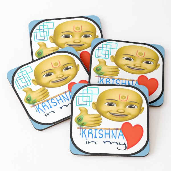 Item preview, Digital Krishna name print designed and sold by 59SHOP24.