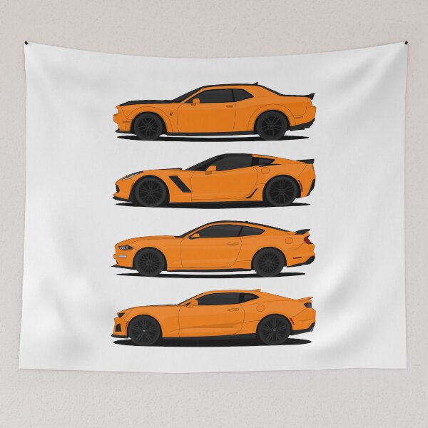 Item preview, American muscle (ORANGE) designed and sold by VenZolic.