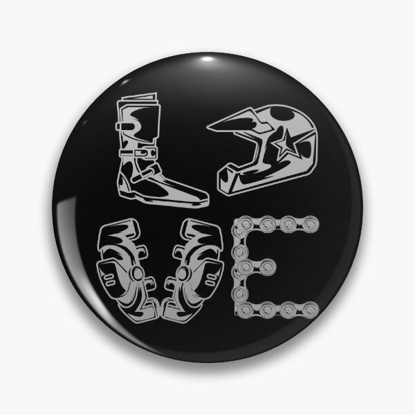Item preview, Motorcross Love Dirt Bike Boots Helmet Protectors Chain designed and sold by Sandra78.