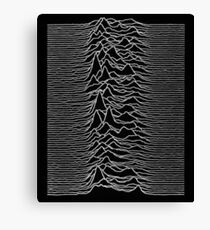 Unknown Happiness Canvas Print