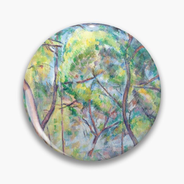 Item preview, Painting Art, Paul Cézanne Paintings Artwork, Sous-Bois designed and sold by SasyJamArt.