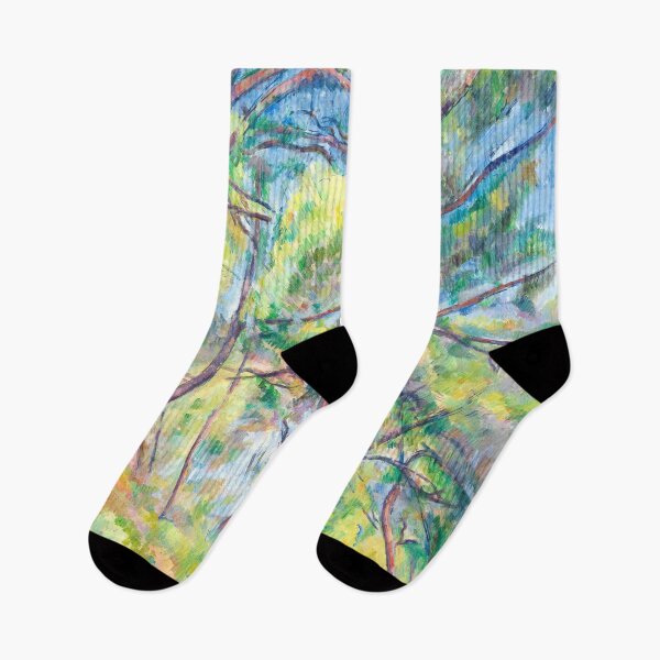 Item preview, Painting Art, Paul Cézanne Paintings Artwork, Sous-Bois designed and sold by SasyJamArt.