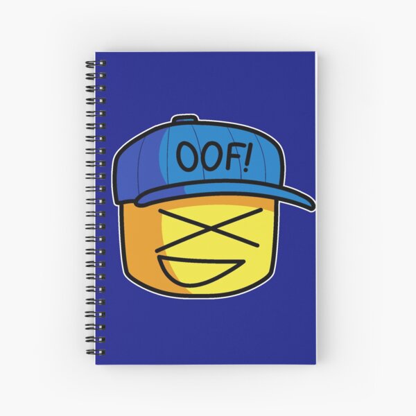 roblox halloween noob face costume smiley positive gift spiral notebook by smoothnoob redbubble