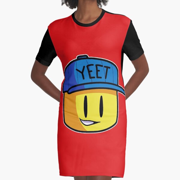 Roblox Noob With Dog Roblox Inspired T Shirt Graphic T Shirt Dress By Smoothnoob Redbubble - roblox yeet t shirts redbubble