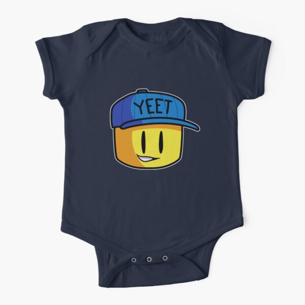 Roblox Hat Short Sleeve Baby One Piece Redbubble