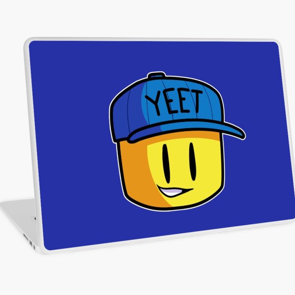 Roblox Yeet Glowing Effect Noob Meme Funny Internet Saying Kid Gamer Gift Laptop Skin By Smoothnoob Redbubble - roblox yeet