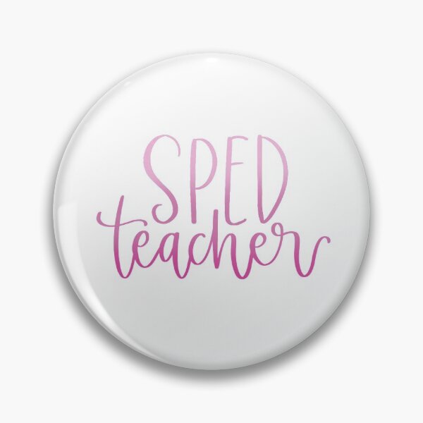 Item preview, Pink SPED Teacher designed and sold by Lily Glazer.