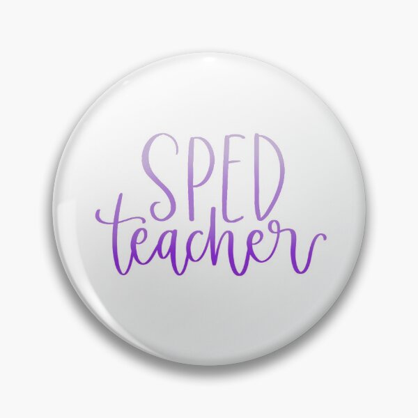 Item preview, Purple SPED Teacher designed and sold by Lily Glazer.
